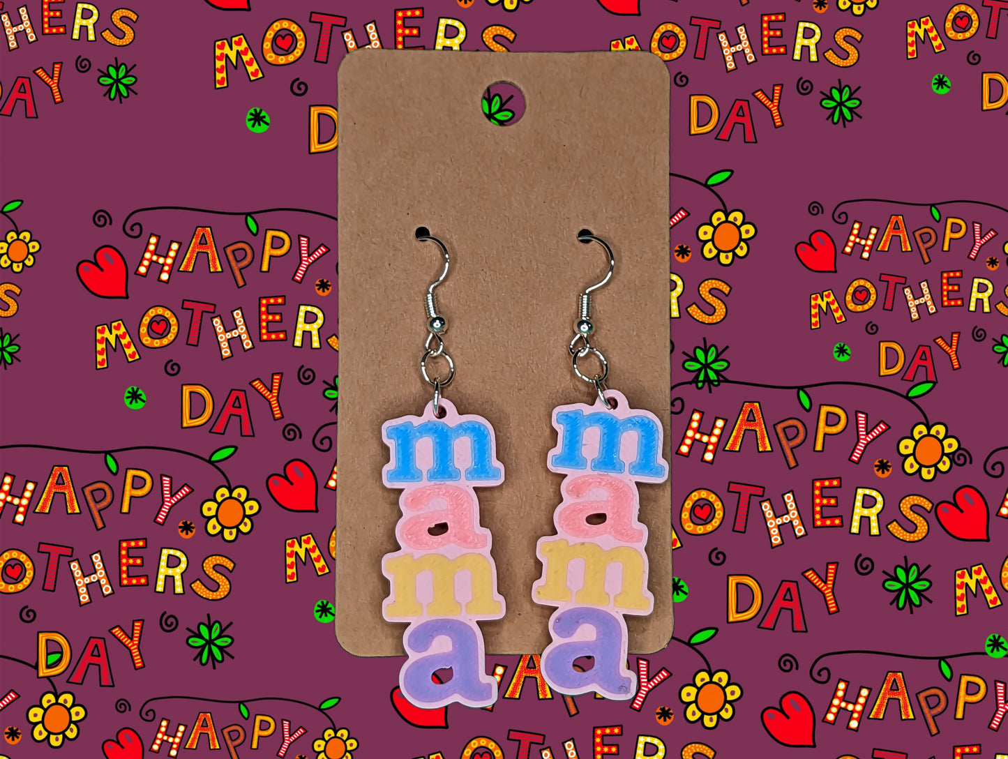 Mama Dangle Earrings