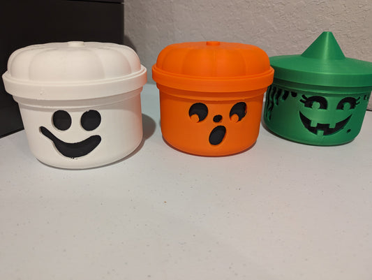 Halloween Pail Candy dishes