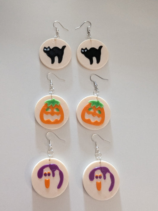 Halloween Cookie Earrings