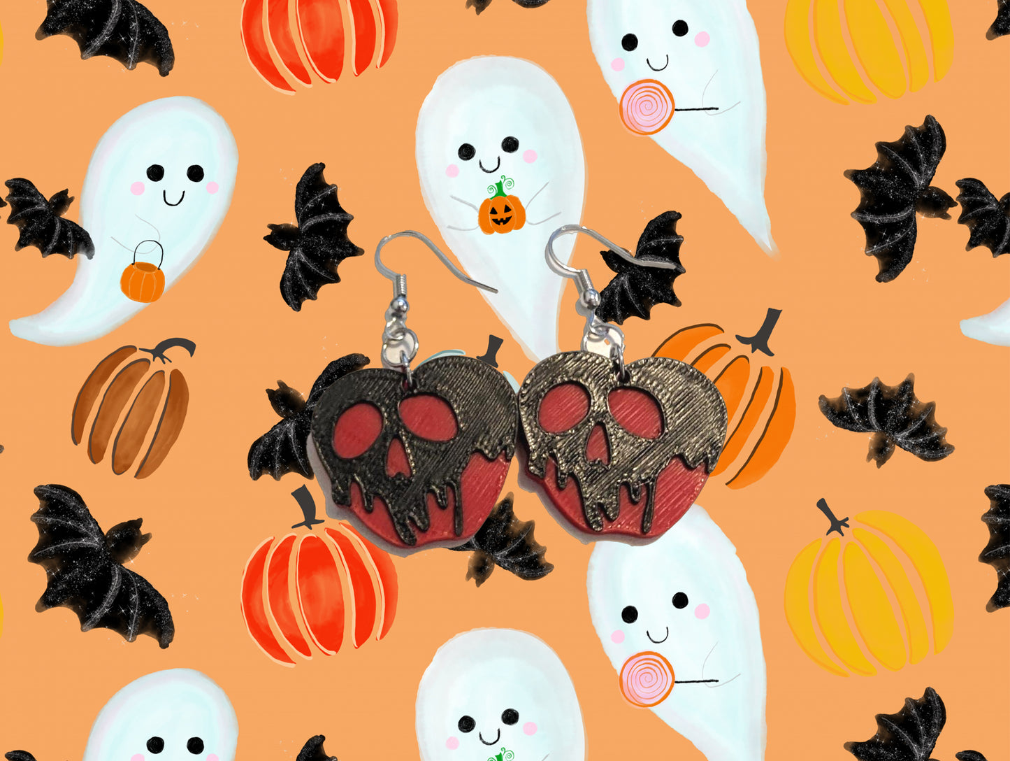 Poisonous Apple Earrings